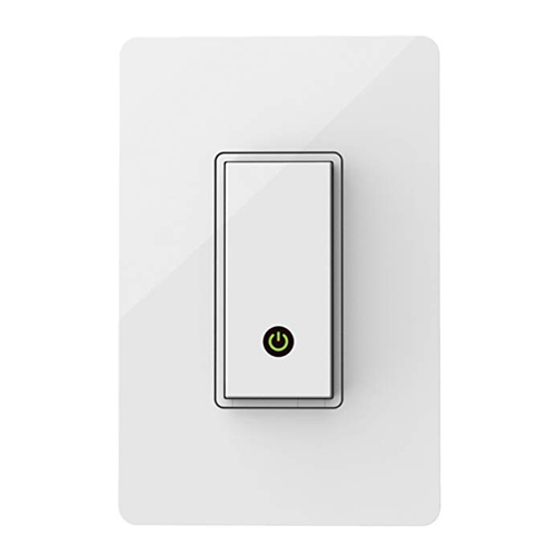 Wemo Light Switch, Wi-Fi enabled, Works with Alexa and Google Assistant