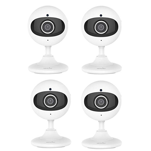 Wansview Wireless Home Camera, WiFi IP Security Surveillance System for Baby/Elder/Pet/Nanny Monitor with Night Vision K2 4Pack
